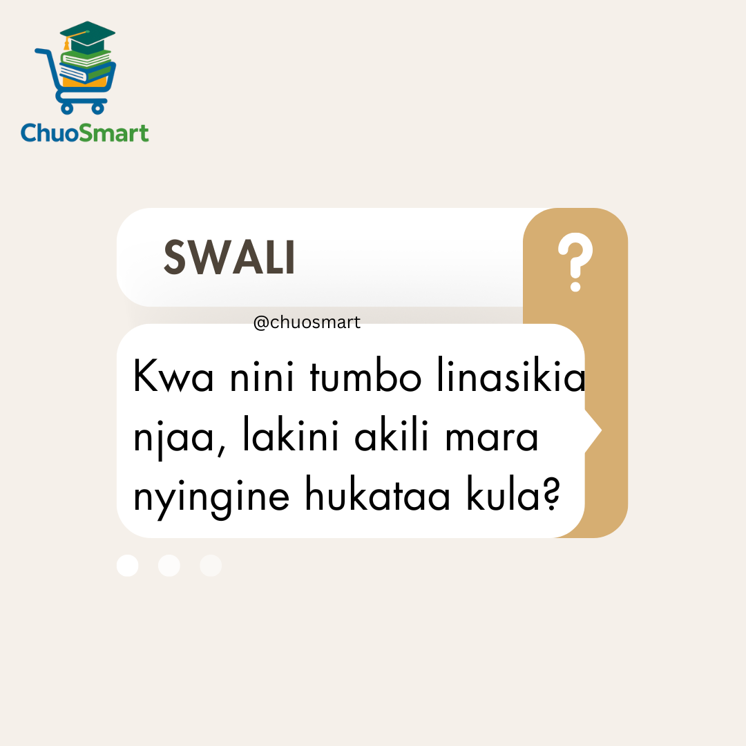 MASWALI 50 AMBAYO HADI HII LEO ULIMWENGU UMEKOSA MAJIBU YAKE