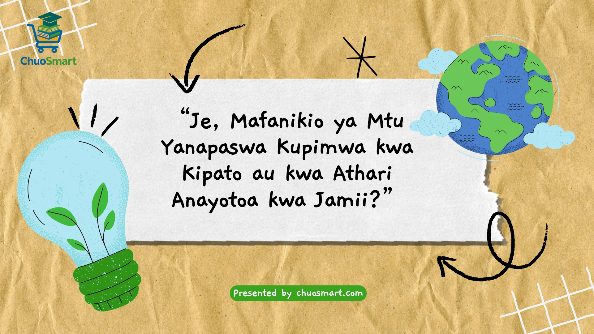 Je, Mafanikio ya Mtu Yanapaswa Kupimwa kwa Kipato au kwa Athari Anayotoa kwa Jamii?