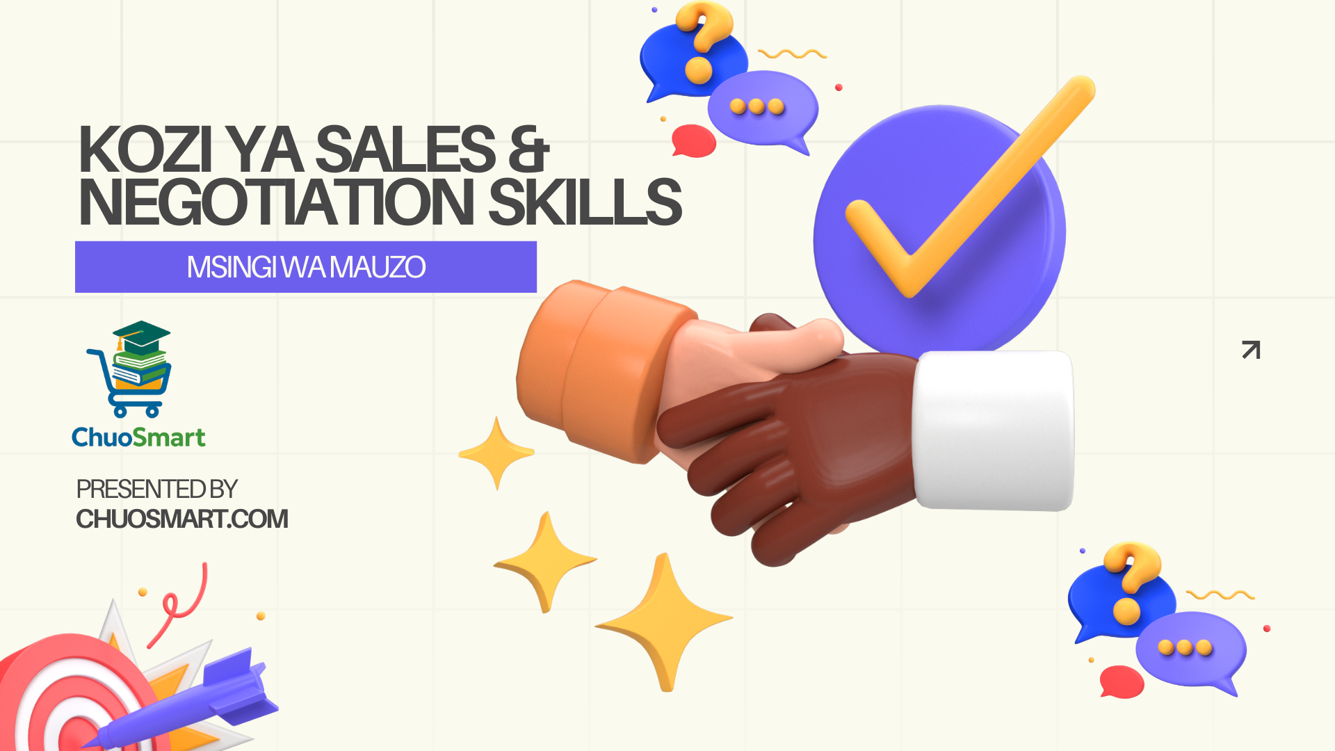 KOZI YA SALES & NEGOTIATION SKILLS